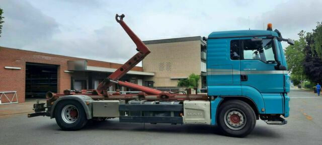 MAN TGS 18.440 Abroller mit Funk +Kran vor - Krokbil, Kranbil: bilde 3 MAN TGS 18.440 Abroller mit Funk +Kran vor - Krokbil, Kranbil: bilde 3