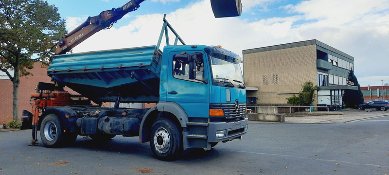 Mercedes-Benz 1828K 4x2 Kipper KRAN+Funk/Greifer - Tippbil, Kranbil: bilde 2 Mercedes-Benz 1828K 4x2 Kipper KRAN+Funk/Greifer - Tippbil, Kranbil: bilde 2