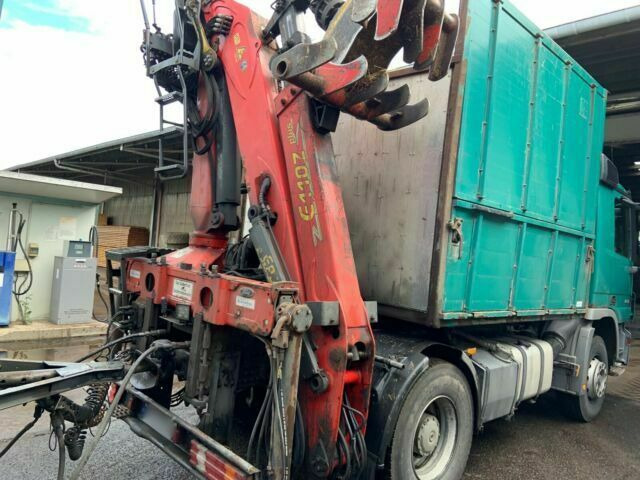 Mercedes-Benz 1841K 4x2 Actros Kipper mit Kran+Greifer - Tippbil, Kranbil: bilde 5 Mercedes-Benz 1841K 4x2 Actros Kipper mit Kran+Greifer - Tippbil, Kranbil: bilde 5