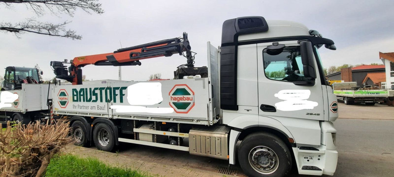 Mercedes-Benz 2545 Actros Pritsche Kran Palfinger PK21001 - Planbil, Kranbil: bilde 3 Mercedes-Benz 2545 Actros Pritsche Kran Palfinger PK21001 - Planbil, Kranbil: bilde 3