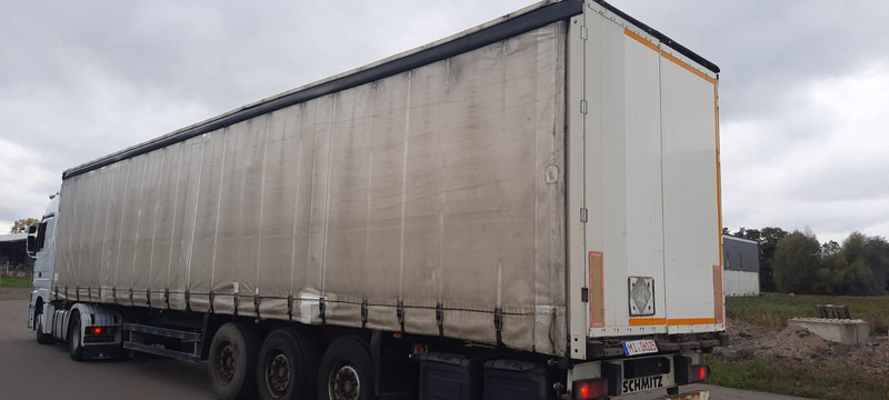 Schmitz Cargobull 3-Achser Pritsche Plane - Gardintrailer: bilde 2 Schmitz Cargobull 3-Achser Pritsche Plane - Gardintrailer: bilde 2