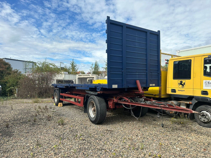 Schmitz Cargobull WF18 mit Plattform - Åpen semitrailer: bilde 1 Schmitz Cargobull WF18 mit Plattform - Åpen semitrailer: bilde 1