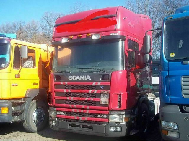 Scania 124-470 Topline Retader Kipperhydraulik - Trekkvogn: bilde 1 Scania 124-470 Topline Retader Kipperhydraulik - Trekkvogn: bilde 1