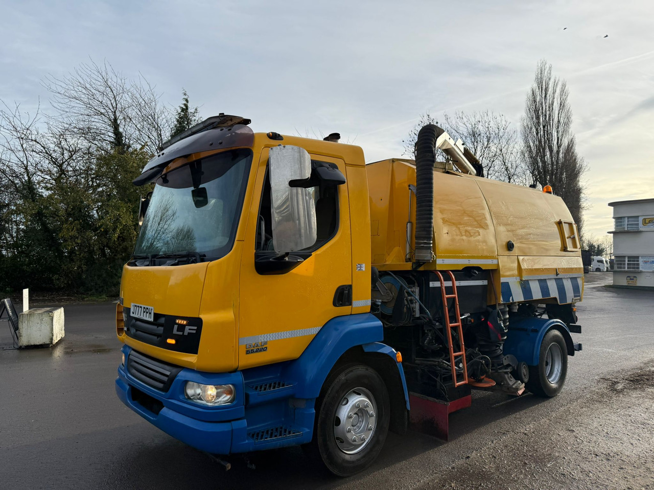 2010 DAF LF 55.220 Road Sweeper - Planbil: bilde 2 2010 DAF LF 55.220 Road Sweeper - Planbil: bilde 2