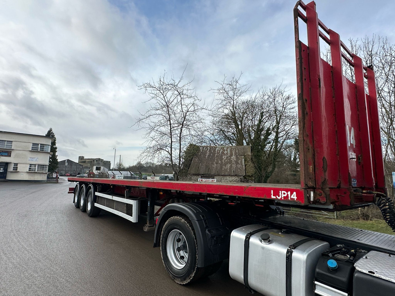 SDC triaxle Trailer - Åpen semitrailer: bilde 1 SDC triaxle Trailer - Åpen semitrailer: bilde 1
