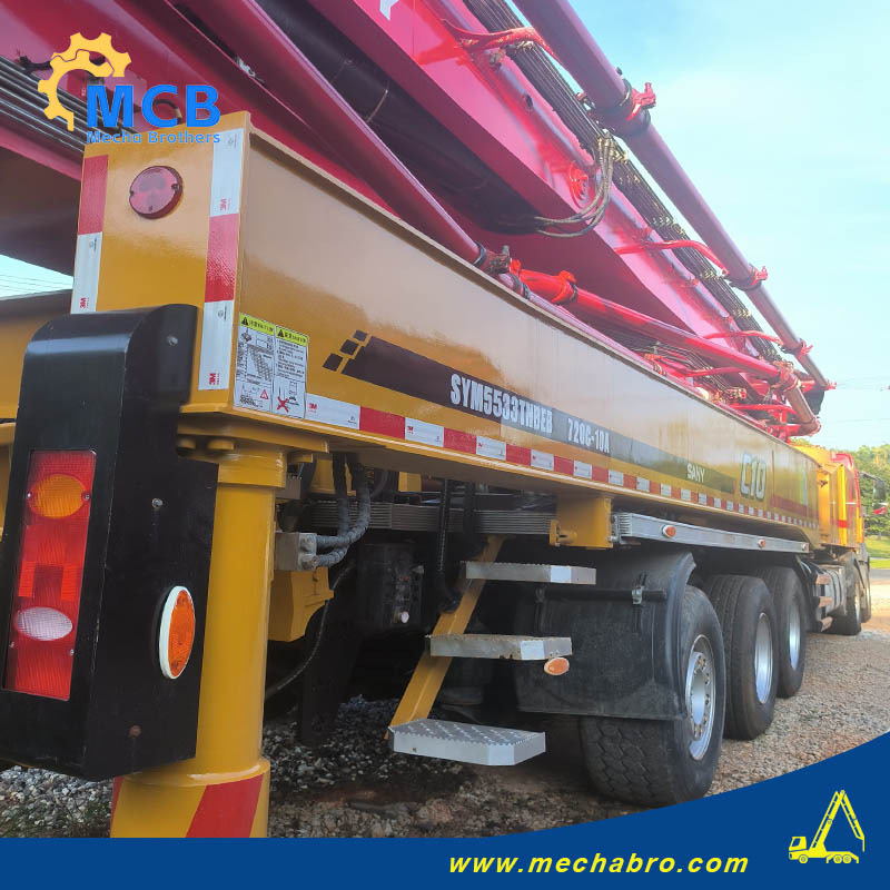 SANY SYM5533THB - Betongpumpe: bilde 4 SANY SYM5533THB - Betongpumpe: bilde 4