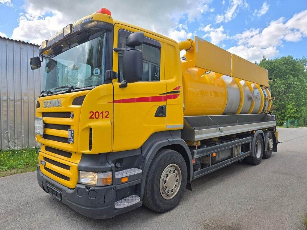 Leie Scania R420 6X2 ADR AMPHITECH VORTEX 13m³  Scania R420 6X2 ADR AMPHITECH VORTEX 13m³: bilde 8