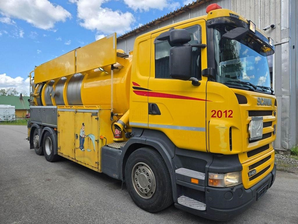 Leie Scania R420 6X2 ADR AMPHITECH VORTEX 13m³  Scania R420 6X2 ADR AMPHITECH VORTEX 13m³: bilde 12