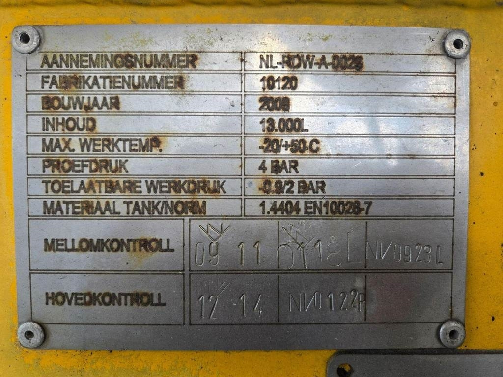 Vakuum lastebil Scania R420 6X2 ADR AMPHITECH VORTEX 13m³: bilde 20 Vakuum lastebil Scania R420 6X2 ADR AMPHITECH VORTEX 13m³: bilde 20