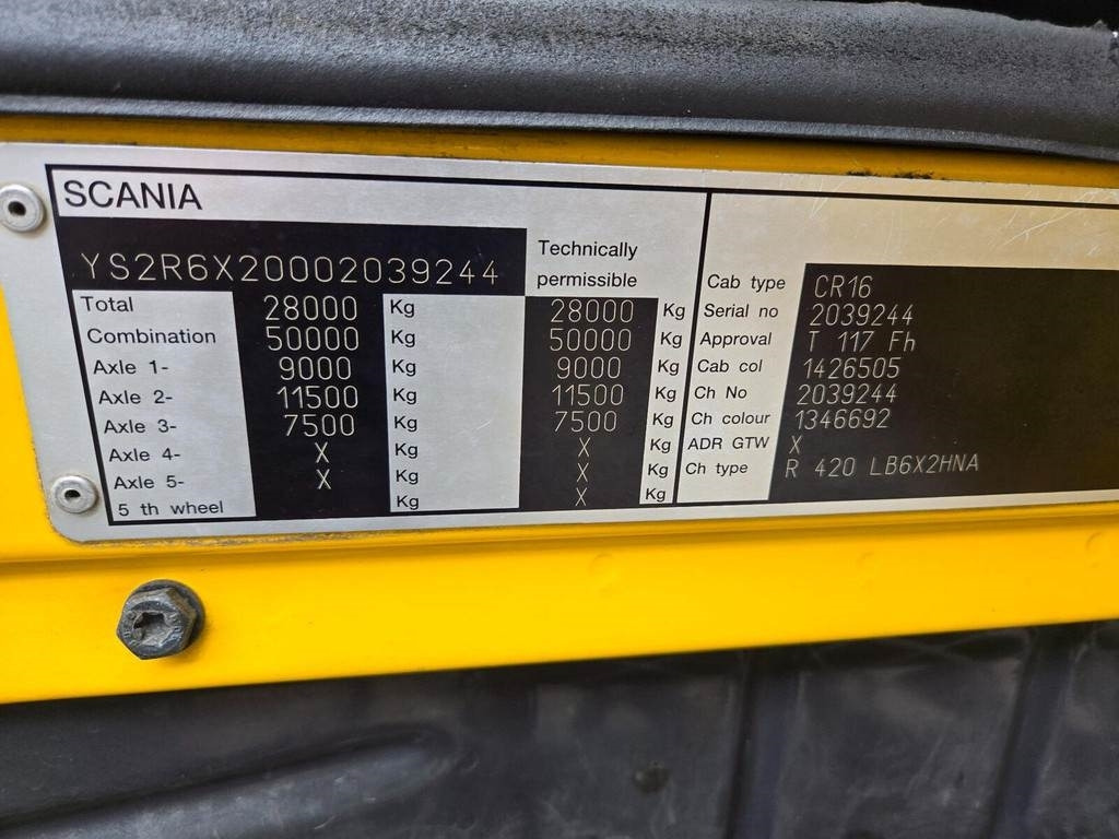 Vakuum lastebil Scania R420 6X2 ADR AMPHITECH VORTEX 13m³: bilde 25 Vakuum lastebil Scania R420 6X2 ADR AMPHITECH VORTEX 13m³: bilde 25