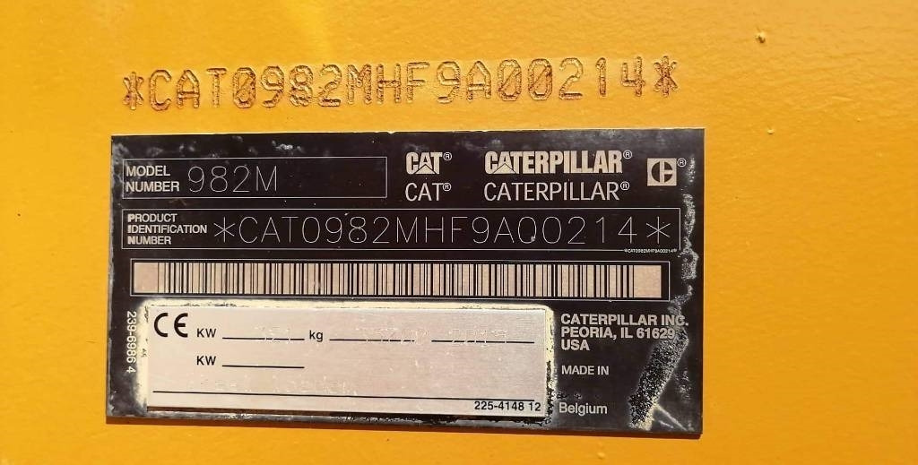 CAT 982 M - Hjullaster: bilde 4 CAT 982 M - Hjullaster: bilde 4
