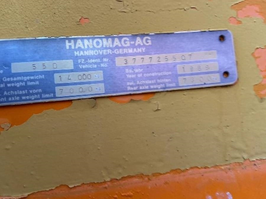 Hanomag 55 D - Hjullaster: bilde 1 Hanomag 55 D - Hjullaster: bilde 1
