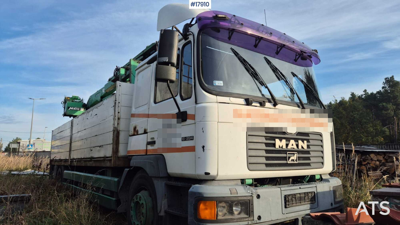 2000 MAN 18.284 - Planbil, Kranbil: bilde 3 2000 MAN 18.284 - Planbil, Kranbil: bilde 3