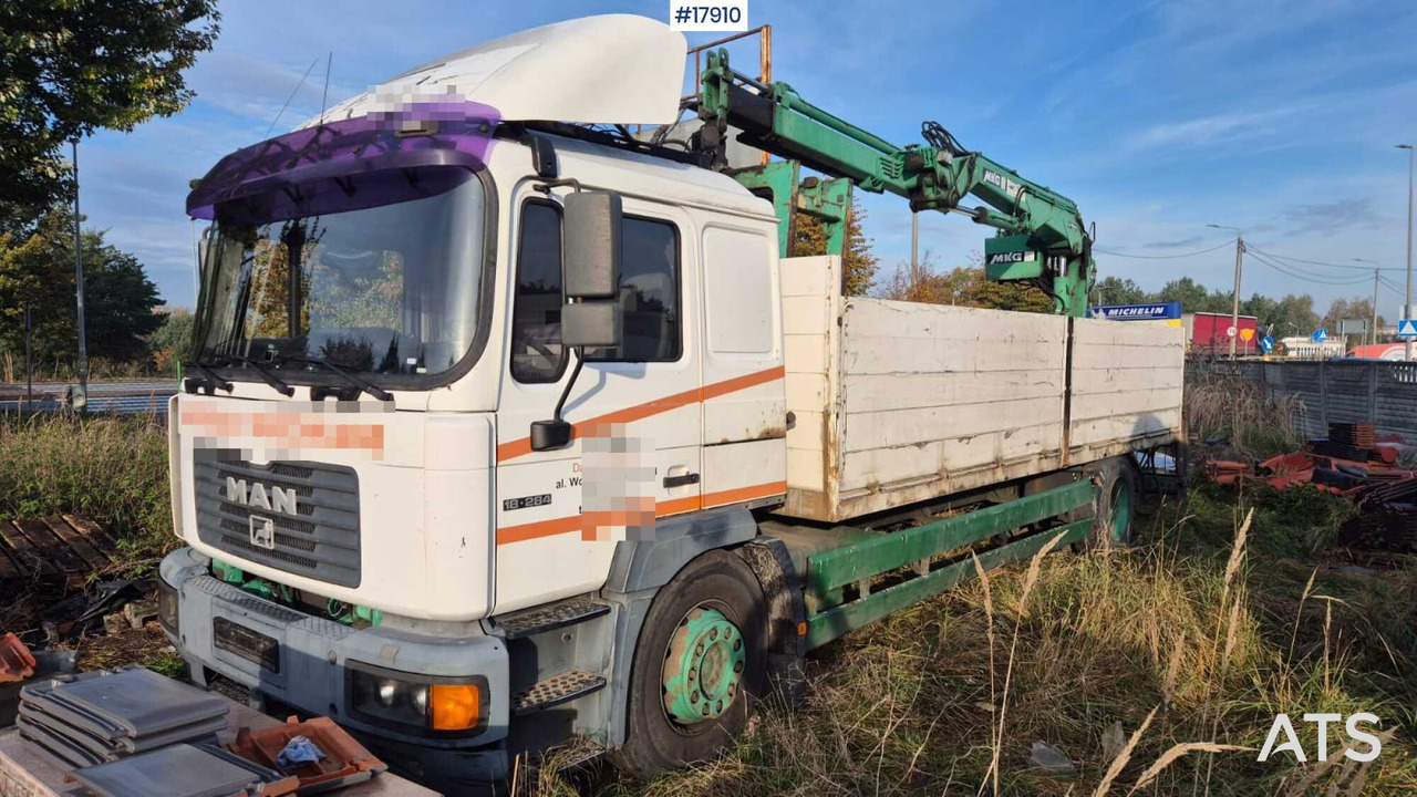 2000 MAN 18.284 - Planbil, Kranbil: bilde 4 2000 MAN 18.284 - Planbil, Kranbil: bilde 4
