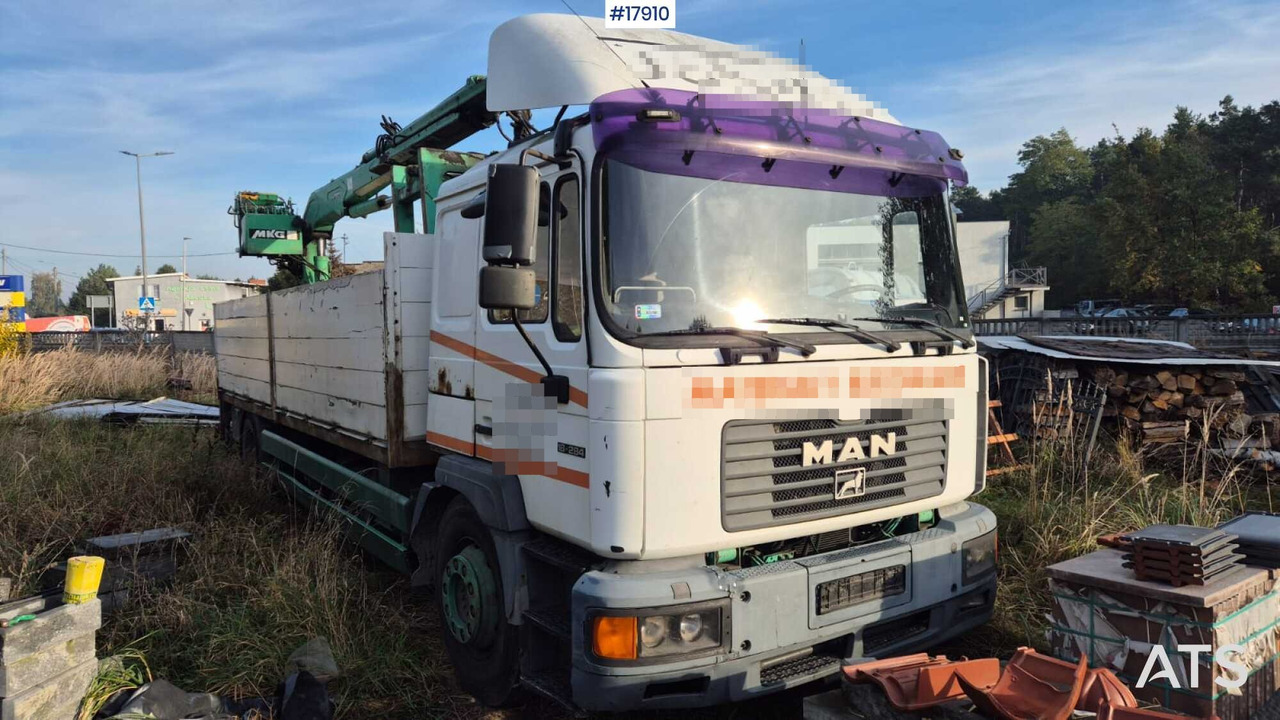 2000 MAN 18.284 - Planbil, Kranbil: bilde 2 2000 MAN 18.284 - Planbil, Kranbil: bilde 2