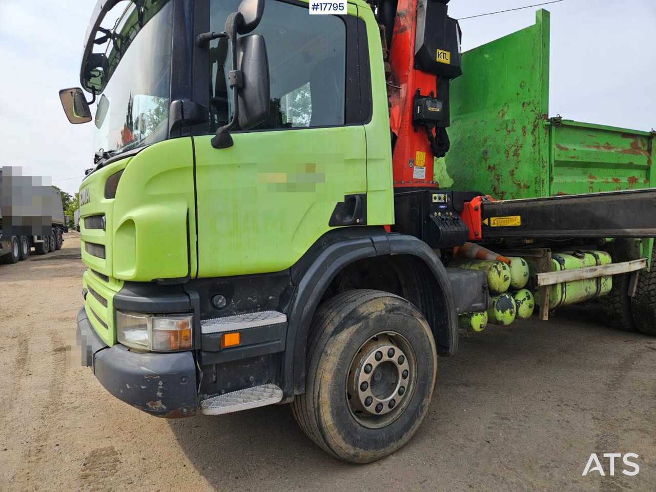 2007 Scania P 340 - Planbil, Kranbil: bilde 3 2007 Scania P 340 - Planbil, Kranbil: bilde 3