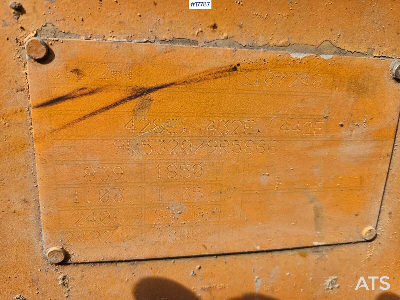 Traktorgraver 2011 CAT 432E: bilde 15