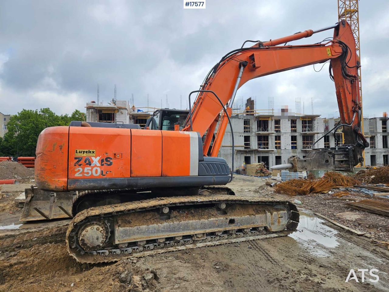 2011 Hitachi Zaxis 250 LC - Beltegraver: bilde 4 2011 Hitachi Zaxis 250 LC - Beltegraver: bilde 4