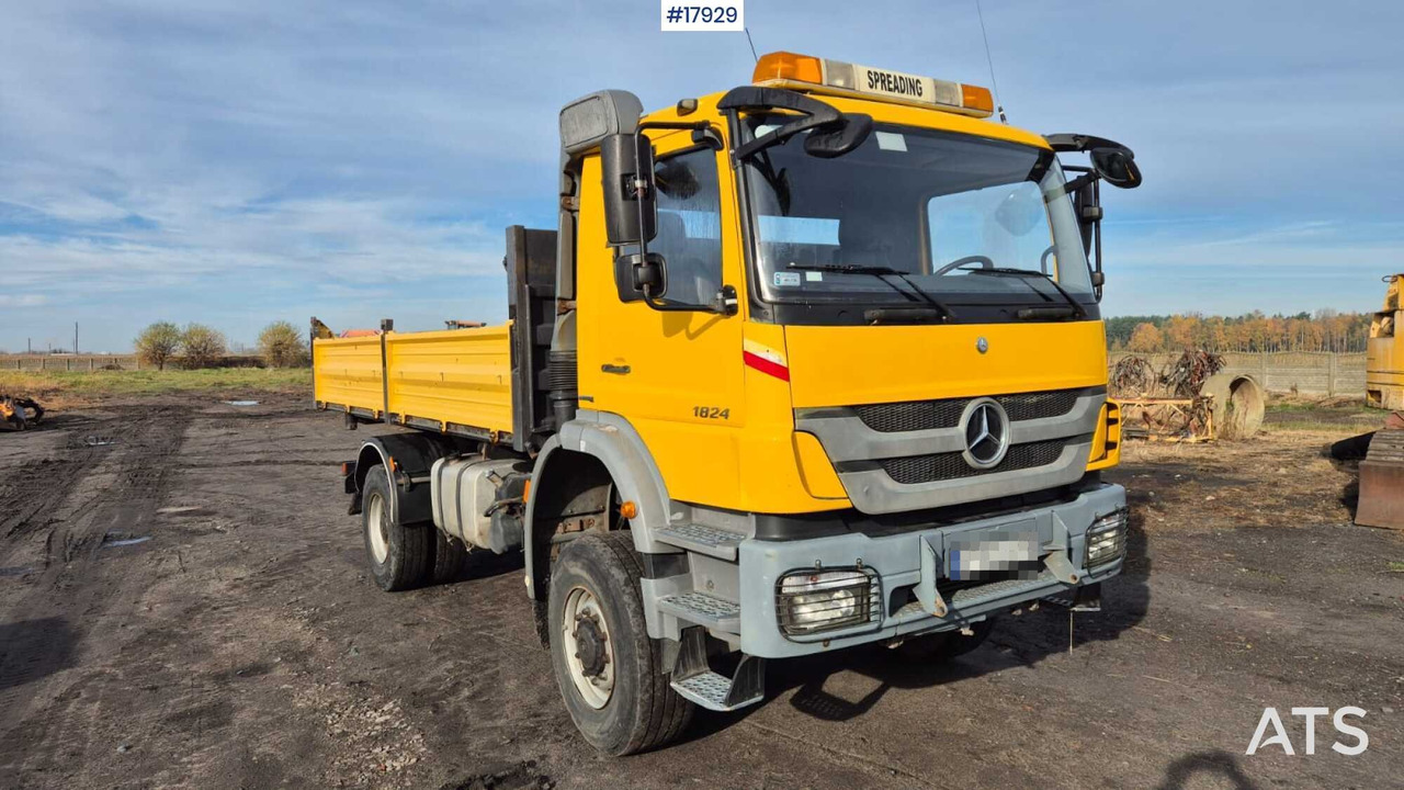 Mercedes-Benz 1824 4x4 dump truck (2005) - Annet utstyr: bilde 1 Mercedes-Benz 1824 4x4 dump truck (2005) - Annet utstyr: bilde 1