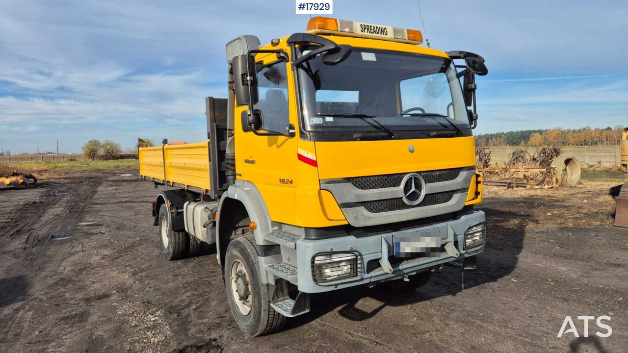 Mercedes-Benz 1824 4x4 dump truck (2005) - Annet utstyr: bilde 3 Mercedes-Benz 1824 4x4 dump truck (2005) - Annet utstyr: bilde 3