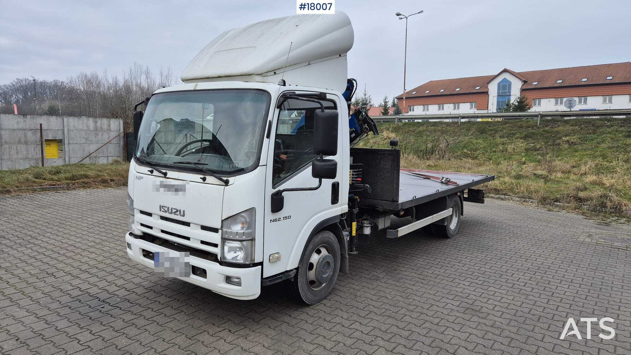 Car ISUZU N2R (2013) platform with HDS DN 4.0/2 (2021) - Planbil, Kranbil: bilde 3 Car ISUZU N2R (2013) platform with HDS DN 4.0/2 (2021) - Planbil, Kranbil: bilde 3