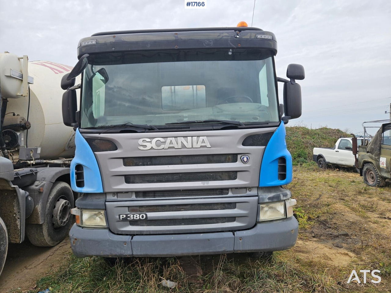 Concrete mixer on SCANIA P380 chassis (2008) - Betongbil: bilde 3 Concrete mixer on SCANIA P380 chassis (2008) - Betongbil: bilde 3