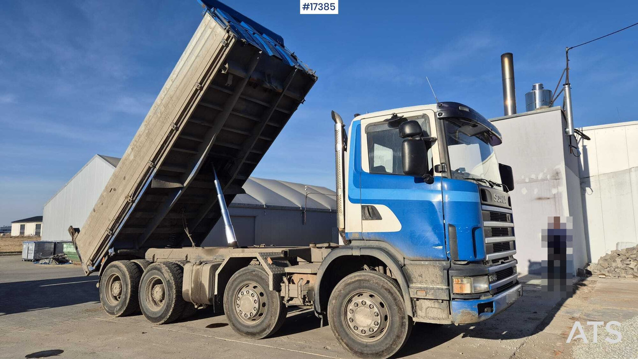 Four-axle tipper SCANIA 124C 420KM (2003) - Tippbil: bilde 1 Four-axle tipper SCANIA 124C 420KM (2003) - Tippbil: bilde 1