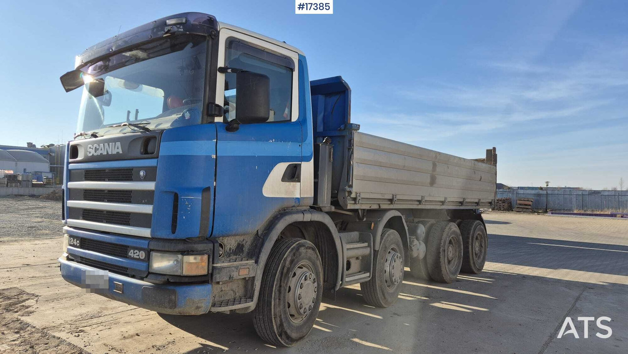 Four-axle tipper SCANIA 124C 420KM (2003) - Tippbil: bilde 4 Four-axle tipper SCANIA 124C 420KM (2003) - Tippbil: bilde 4