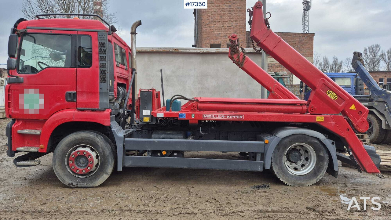 MAN TGA 18.430 (2006) MEILLER KIPPER (2007) skip loader - Liftdumper lastebil: bilde 1 MAN TGA 18.430 (2006) MEILLER KIPPER (2007) skip loader - Liftdumper lastebil: bilde 1