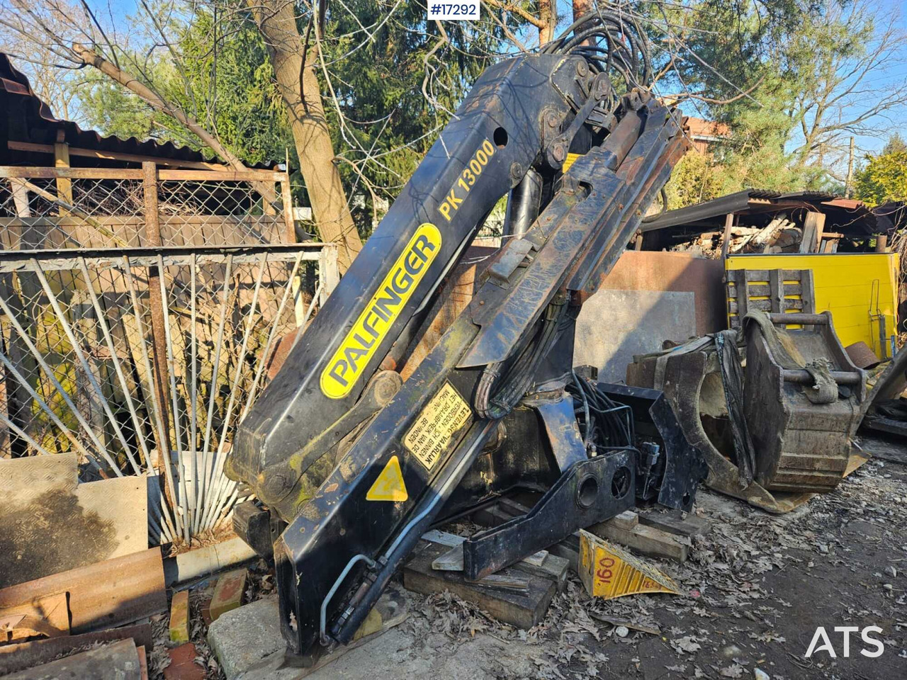 PALFINGER PK 13000 hydraulic crane (1997) - Lastebilkran: bilde 3 PALFINGER PK 13000 hydraulic crane (1997) - Lastebilkran: bilde 3