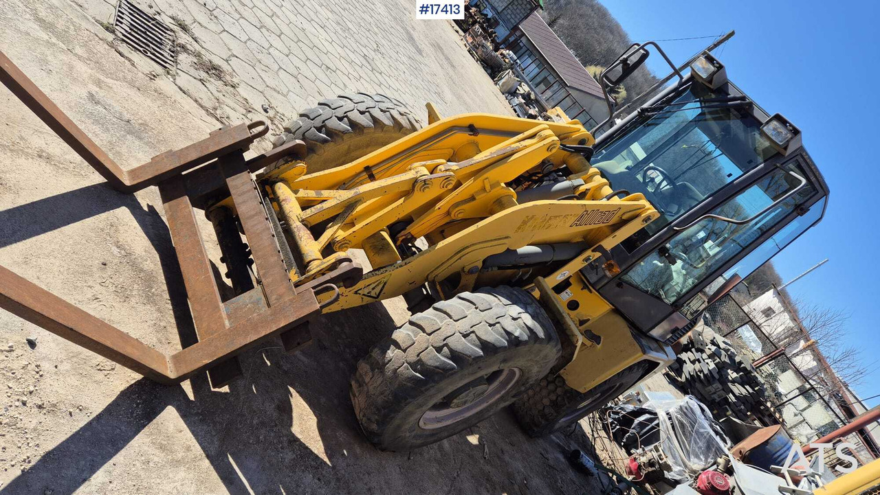 Wheel loader AHLMANN AL 85t 2004) forks, quick coupler, opening bucket. - Hjullaster: bilde 2 Wheel loader AHLMANN AL 85t 2004) forks, quick coupler, opening bucket. - Hjullaster: bilde 2