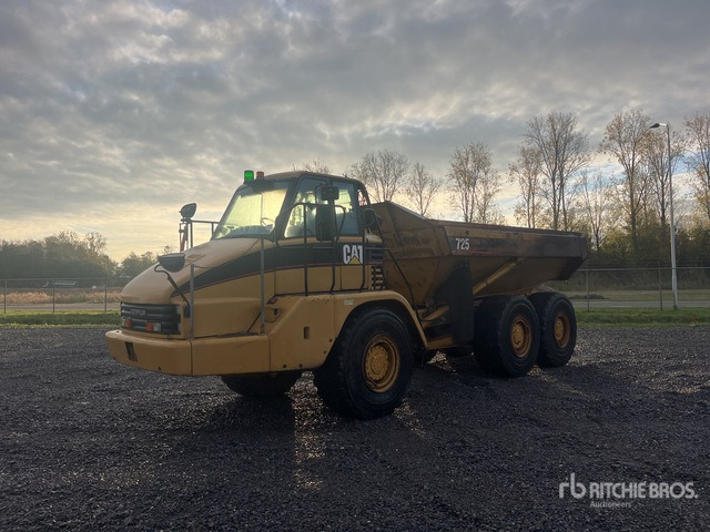 2003 Cat 725 Articulated Dump Truck - Rammestyrt dumper: bilde 1 2003 Cat 725 Articulated Dump Truck - Rammestyrt dumper: bilde 1