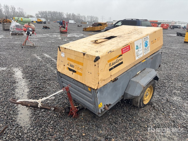2010 Atlas Copco XAS97DD (Inoperable) Air Compressor - Luftkompressor: bilde 1 2010 Atlas Copco XAS97DD (Inoperable) Air Compressor - Luftkompressor: bilde 1