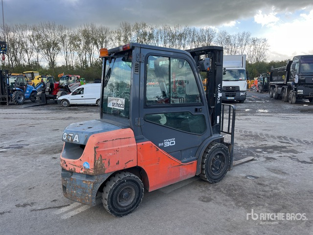 2011 Toyota 52-8FDF30 Forklift - Dieseltruck: bilde 4 2011 Toyota 52-8FDF30 Forklift - Dieseltruck: bilde 4