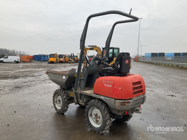2016 Wacker Neuson 1001 0.85 t 4x4 Hi-Tip Mini Dumper - Dumper: bilde 2 2016 Wacker Neuson 1001 0.85 t 4x4 Hi-Tip Mini Dumper - Dumper: bilde 2