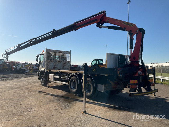 2017 Iveco AD860T 2017 Palfinger on 6x4 Flatbed Truck with Crane - Planbil, Kranbil: bilde 3 2017 Iveco AD860T 2017 Palfinger on 6x4 Flatbed Truck with Crane - Planbil, Kranbil: bilde 3