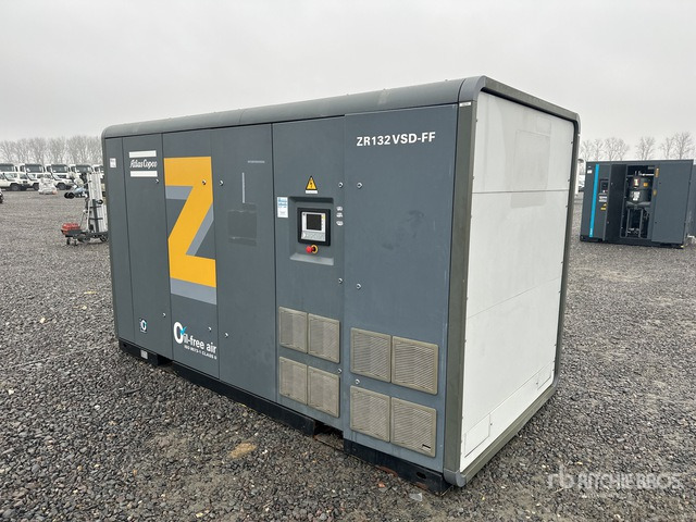 2018 Atlas Copco ZR132VSD Skid-Mounted Electric Air Compressor - Luftkompressor: bilde 1 2018 Atlas Copco ZR132VSD Skid-Mounted Electric Air Compressor - Luftkompressor: bilde 1