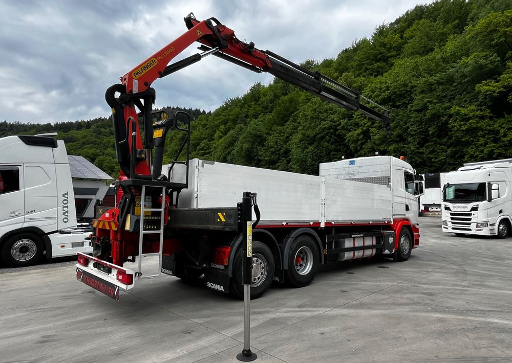 Scania G450 // 6x2// Skrzynia 6.40x2.49 // HDS Palfinger // Oś skrętna podnoszona // - Planbil, Kranbil: bilde 4 Scania G450 // 6x2// Skrzynia 6.40x2.49 // HDS Palfinger // Oś skrętna podnoszona // - Planbil, Kranbil: bilde 4