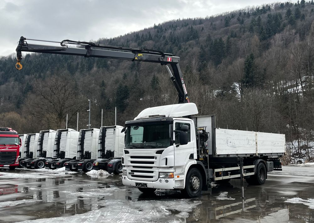 Scania P340 Opticruise 2009 // HDS Hiab 099B-2CL // Zabudowa Burtowa // Burty 1m // - Planbil, Kranbil: bilde 1 Scania P340 Opticruise 2009 // HDS Hiab 099B-2CL // Zabudowa Burtowa // Burty 1m // - Planbil, Kranbil: bilde 1