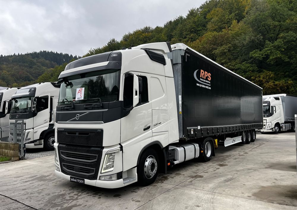 Volvo FH 500 Mega 2016 Rok + Fliegl 2017 // Oś podnoszona // Zestaw ! - Trekkvogn, Gardintrailer: bilde 3 Volvo FH 500 Mega 2016 Rok + Fliegl 2017 // Oś podnoszona // Zestaw ! - Trekkvogn, Gardintrailer: bilde 3