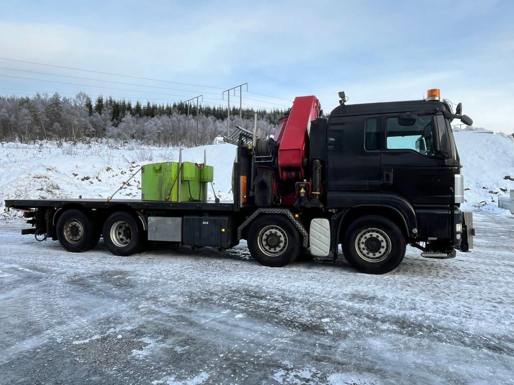 MAN TGS 35.480 8x4 60 tm HMF crane - Kranbil: bilde 5 MAN TGS 35.480 8x4 60 tm HMF crane - Kranbil: bilde 5