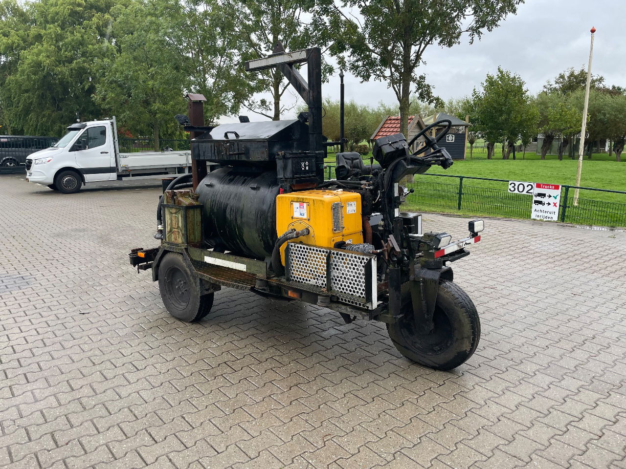 Burtec TSH 500 bitumen sprayer - Asfaltteknikk: bilde 5 Burtec TSH 500 bitumen sprayer - Asfaltteknikk: bilde 5