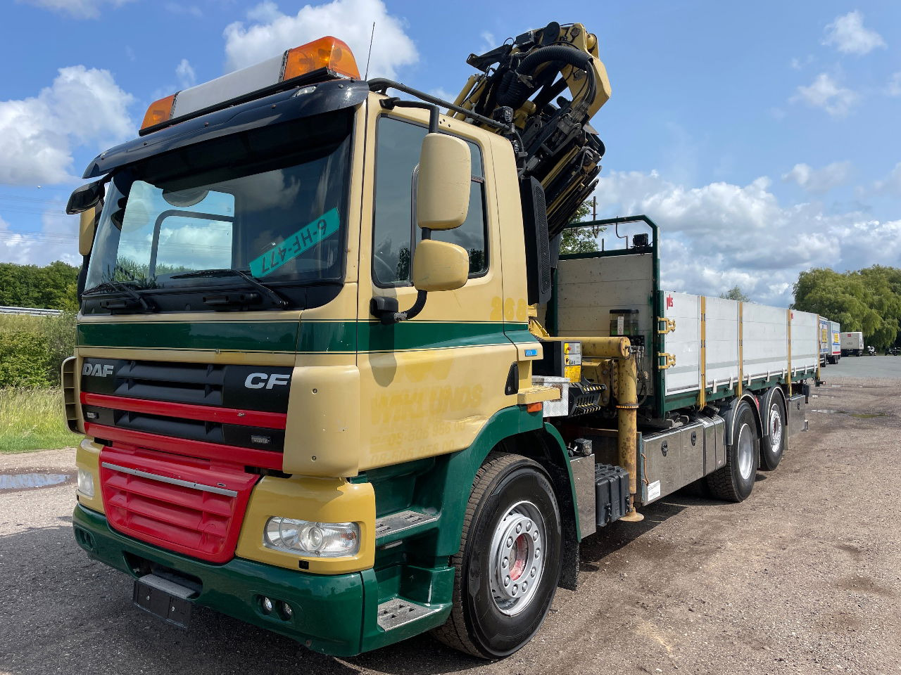 DAF CF 85.360 CF with Palfinger PK26002 with jib crane - Kranbil: bilde 2 DAF CF 85.360 CF with Palfinger PK26002 with jib crane - Kranbil: bilde 2