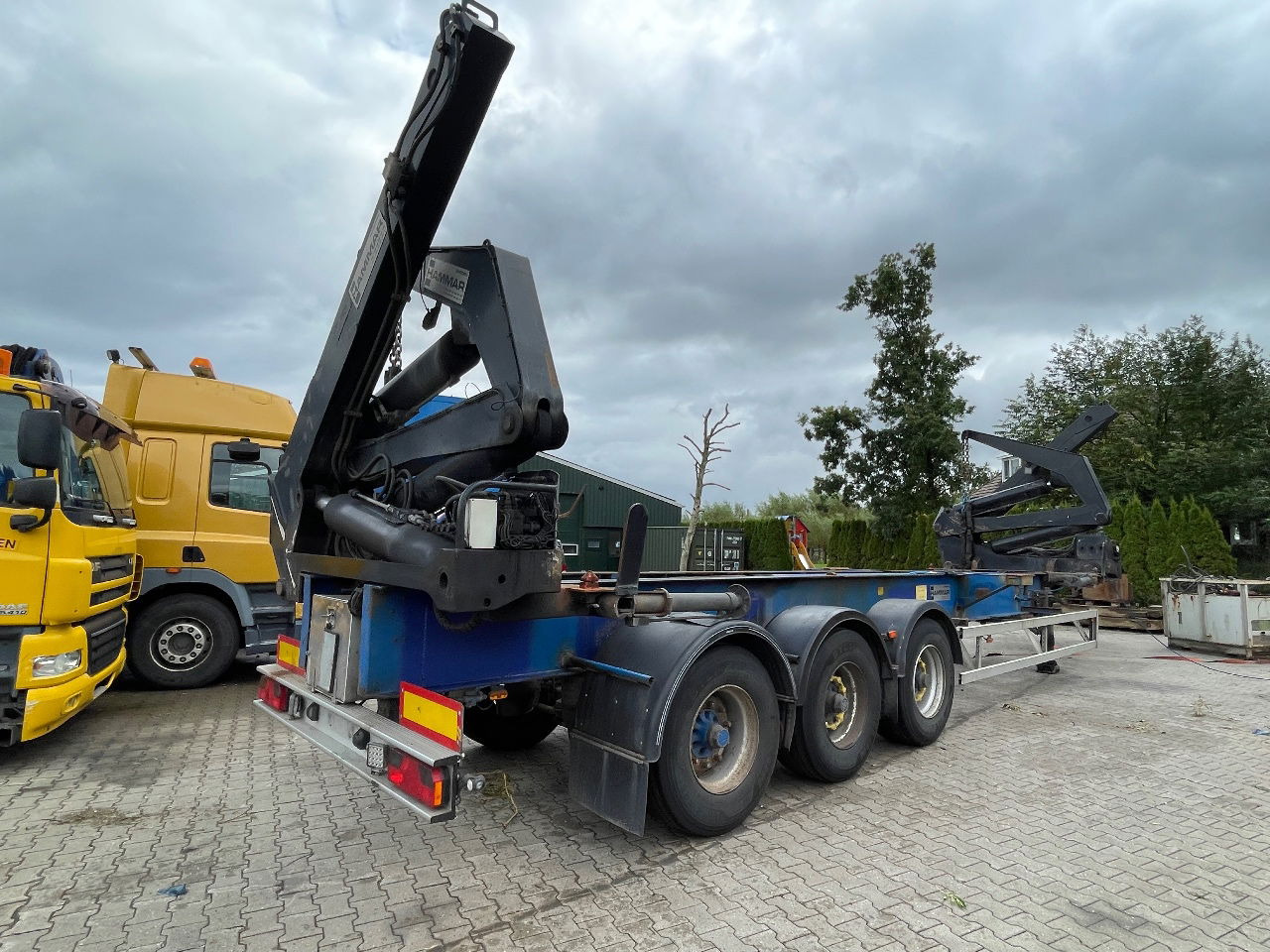Hammar 151 HS side loader - Container-transport/ Vekselflak semitrailer: bilde 4 Hammar 151 HS side loader - Container-transport/ Vekselflak semitrailer: bilde 4