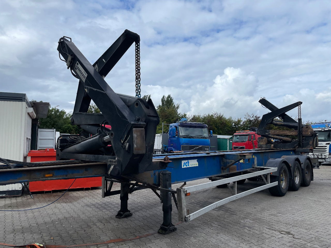 Hammar 151 HS side loader - Container-transport/ Vekselflak semitrailer: bilde 1 Hammar 151 HS side loader - Container-transport/ Vekselflak semitrailer: bilde 1