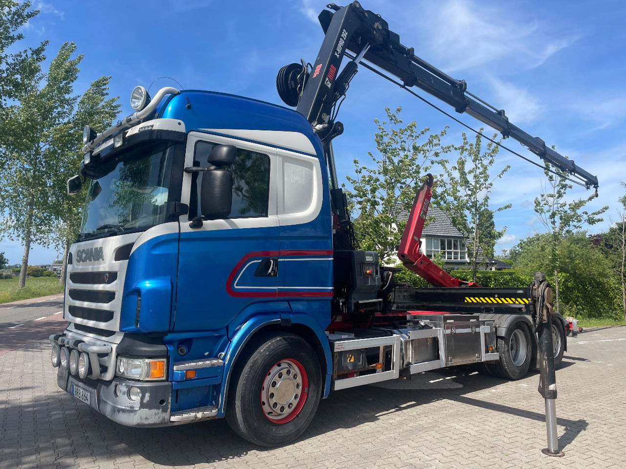 Scania R480 with hiab hookloader and hiab 262 EP5 with remote crane 2019 - Container-transport/ Vekselflak lastebil, Kranbil: bilde 5 Scania R480 with hiab hookloader and hiab 262 EP5 with remote crane 2019 - Container-transport/ Vekselflak lastebil, Kranbil: bilde 5
