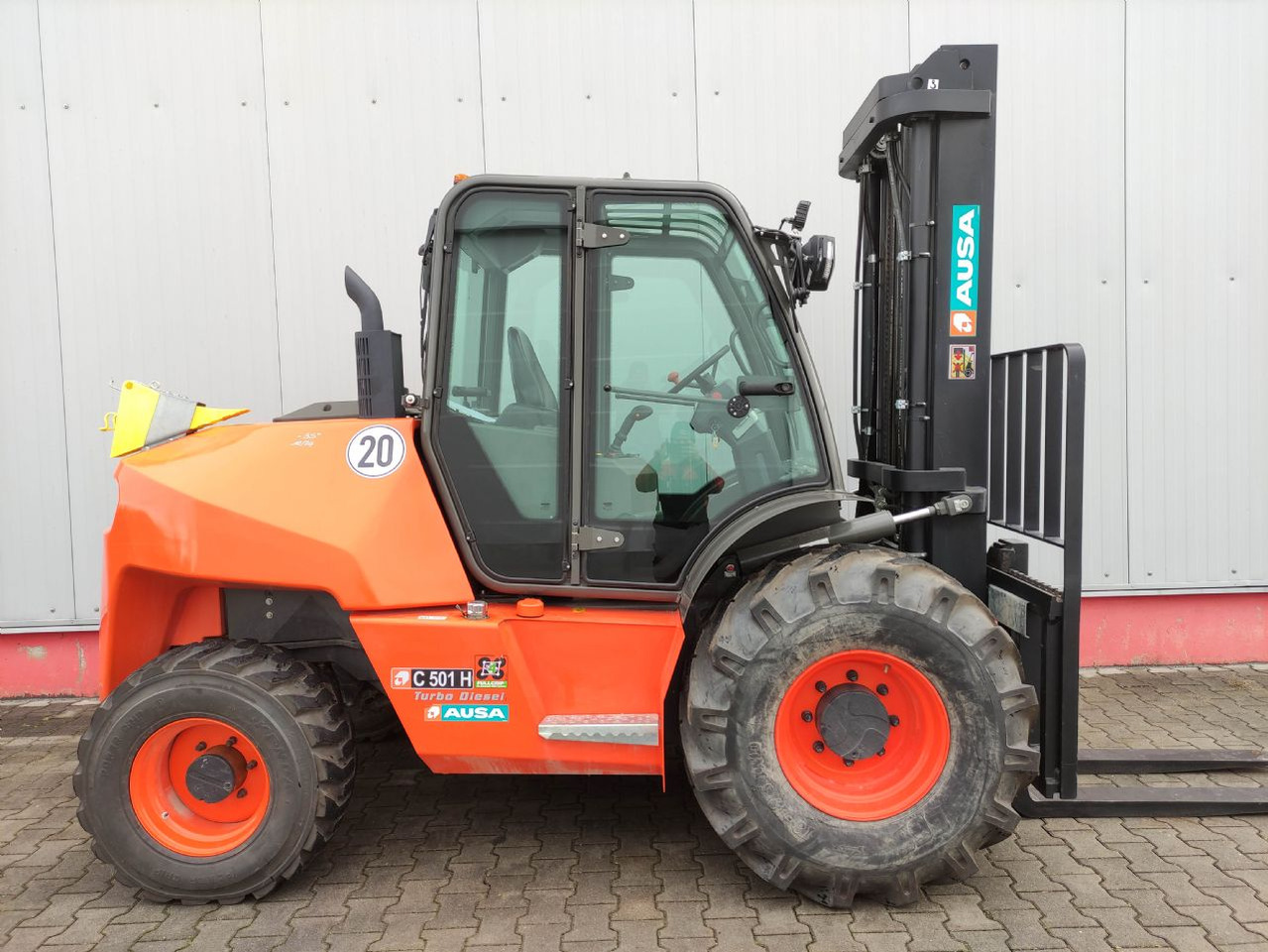 Ausa C 501 HX 4 - Terrenggående gaffeltruck: bilde 3 Ausa C 501 HX 4 - Terrenggående gaffeltruck: bilde 3