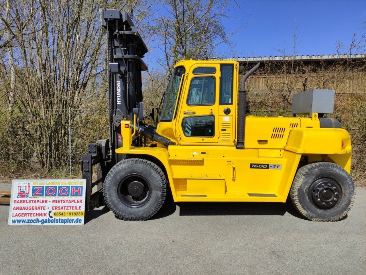 Hyundai 160D-7E - Container loader: bilde 1 Hyundai 160D-7E - Container loader: bilde 1