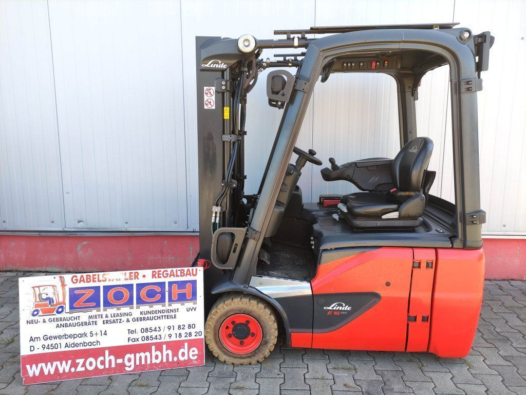 Linde E16C-02-386 EVO - El-truck: bilde 1 Linde E16C-02-386 EVO - El-truck: bilde 1