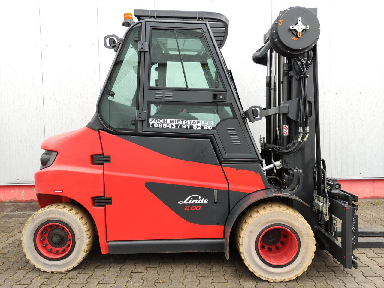 Linde E80-01-127 - El-truck: bilde 2 Linde E80-01-127 - El-truck: bilde 2